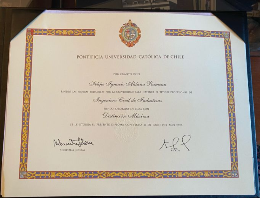 comprar títulos profesionales falsos en Chile